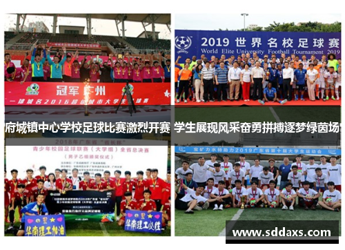 府城镇中心学校足球比赛激烈开赛 学生展现风采奋勇拼搏逐梦绿茵场